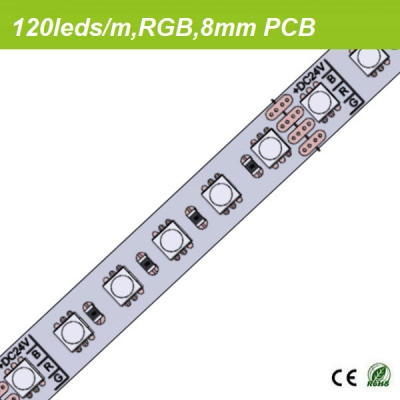 8mm 120leds/m RGB SMD3030