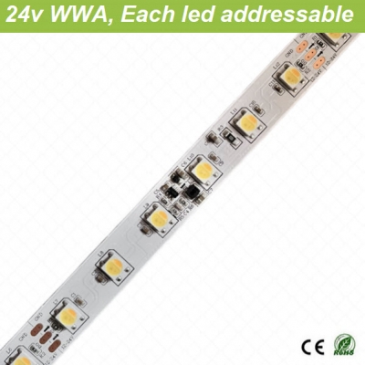 24V individually-controllable WWA led tape