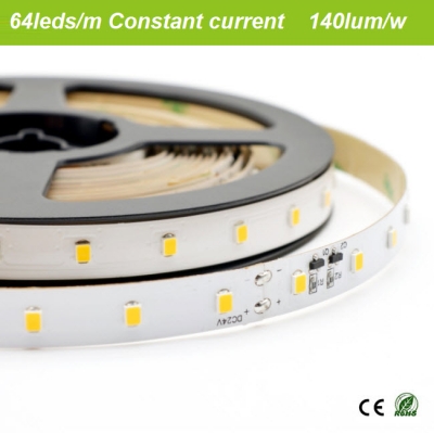 64leds/m high lum flux constant current strip