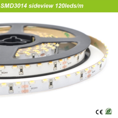 1m 120leds 12V/24V SMD3014 sideview tape