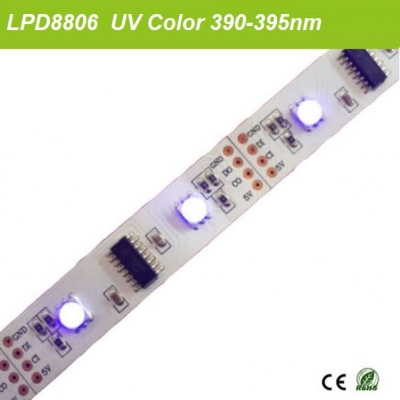 UV color LPD8806 strips
