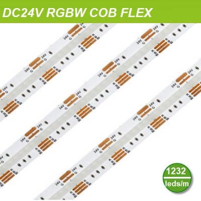 RGBW COB led strip 24V