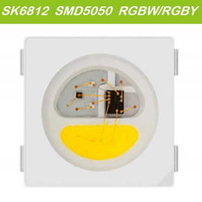 RGBW_RGBY_SK6812 Chip Built in