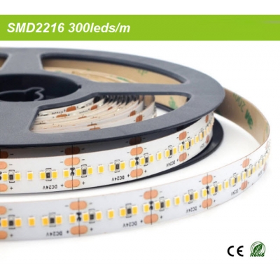 300leds per meter SMD2216 strip