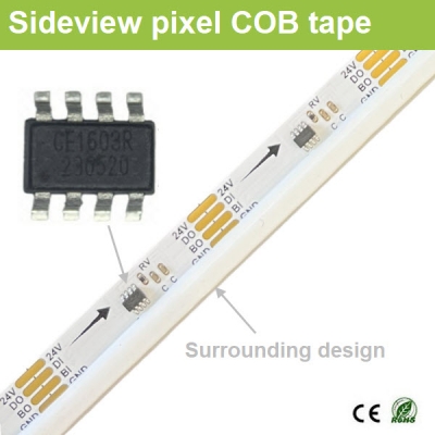 Side Emitting digital COB tape